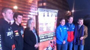 Presentación de la prueba hoy en Barcelona.