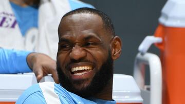 LeBron to try drinking wine upside down to improve throw