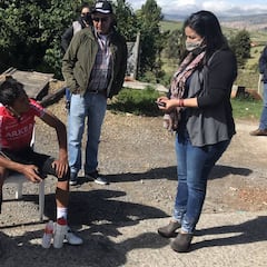 Nairo Quintana, atropellado en un entrenamiento en Colombia