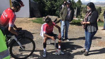 Nairo Quintana, atropellado en un entrenamiento en Colombia