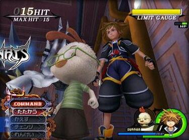 Imágenes in-game de Kingdom Hearts II