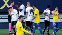 Cádiz-Valencia temporarily suspended after alleged racism incident