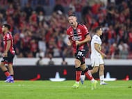 during the 5th round match between Atlas and Pumas UNAM as part of the Liga BBVA MX, Torneo Clausura 2026 at Jalisco Stadium, on February 07, 2026 in Guadalajara, Jalisco, Mexico.
