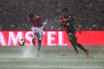 Gran ambiente en la final de la Copa Sudamericana. 