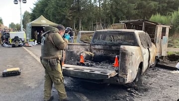 Triple asesinato de Carabineros en Cañete: detuvieron a sospechosos