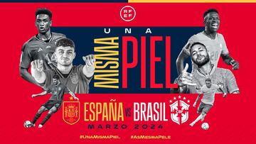 Oficial: España-Brasil, en marzo, en el Bernabéu