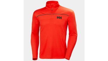 Sudadera para hombre color rojo Helly Hansen disponible en su web.