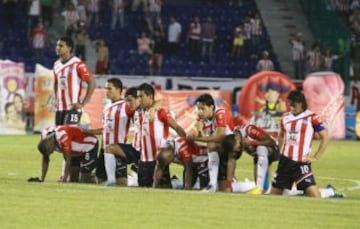 El partido en Bogotá terminó 3-0 a favor de los azules. 