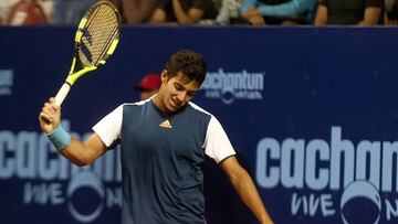 Christian Garín no pudo instalarse en cuartos de final de Lima.