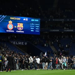 Competición mantiene dos partidos de cierre al estadio del Espanyol