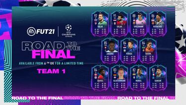 FIFA 21 RTTF (Road to the Final): fechas y primer equipo confirmado
