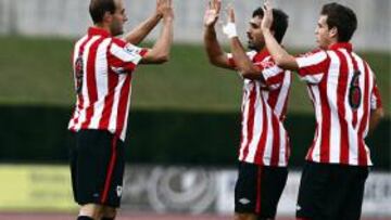 El Athletic golea con 3 tantos de Vélez y David López se lesiona