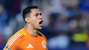 during the 10th round match between Atletico de San Luis and America as part of the Liga BBVA MX, Torneo Apertura 2025 at Alfonso Lastras Stadium, on September 24, 2025 in San Luis Potosi, Mexico.