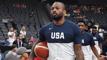 P.J. Tucker, con la selecci&oacute;n de Estados Unidos.