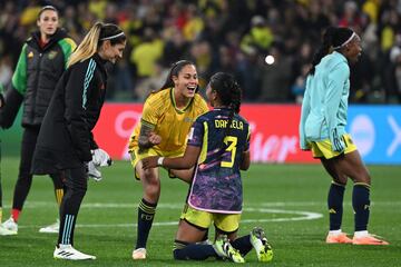Colombia y Jamaica se enfrentaron por los octavos de final del Mundial Femenino de Australia - Nueva Zelanda 2023 en el AAMI Park de Melbourne.