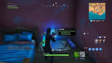 Encontraremos el Fortbyte #16 en la planta baja de la casa del desierto con demasiadas sillas