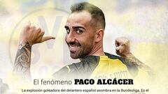 Paco Alcácer está en ritmo de pelear por la Bota de Oro