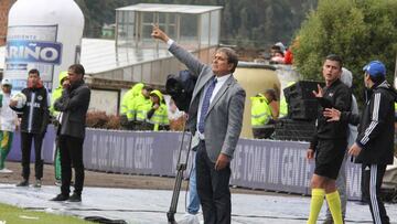 Jorge Luis Pinto habló en rueda de prensa sobre el empate en Ipiales entre Millonarios y Pasto.