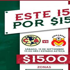 América dará a precio especial los boletos frente a Morelia