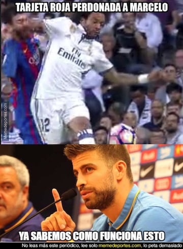 Casemiro es elprotagonista de los memes del Clásico