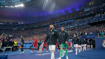 28/05/22 PARTIDO FINAL CHAMPIONS LEAGUE 2022
LIVERPOOL - REAL MADRID
FORMACION SALIDA JUGADORES STADE DE FRANCE