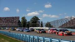 El circuito de Watkins Glen durante una carrera de la NASCAR.