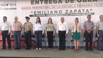 Ceremonia en Coahuila