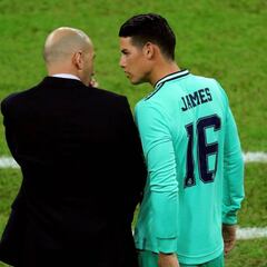 James vuelve después de 78 días en victoria del Real Madrid