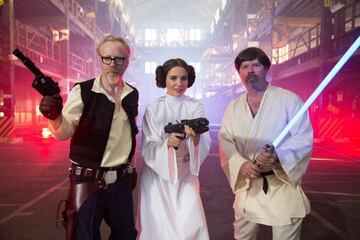 Las famosas que se atrevieron a emular a Princess Leia