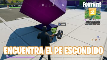 Fortnite Cap&iacute;tulo 2 - Temporada 1 | Desaf&iacute;o de Caos en Ascenso: encuentra el PE escondido en la pantalla de carga de Caos en Ascenso