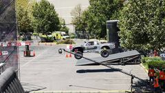 El multicampe&oacute;n de carreras Off Road se present&oacute; en los estacionamientos del Mall Plaza Oeste y cautiv&oacute; con su espect&aacute;culo a los asistentes del evento.