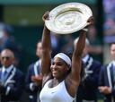 La final femenina de Wimbledon en imágenes