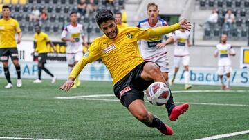 19.09.2020, Lipo Park Schaffhausen, Fussball Saison 2020 - 2021 Challenge League, FC Schaffhausen - FC Chiasso, 
Francísco Rodríguez (schaffhausen)
Roger Albrecht/sport-presse