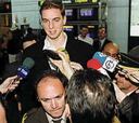 Gasol volvió a España convertido en estrella