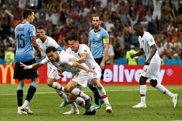 1-1. Pepe celebró el primer gol.