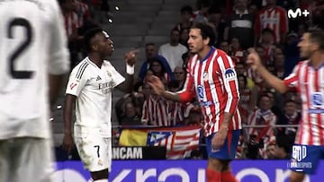 Movistar+ cazó los vaciles de Vinicius a Koke y la respuesta del capitán del Atlético