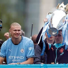 Haaland, Palmer, Foden... los favoritos de la afición en Premier League