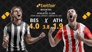 Besiktas JK vs. Athletic Club de Bilbao: horario, dónde ver, pronósticos y clasificación