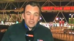 'Gladbach' come to stumbling reporter's rescue