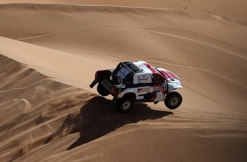 La octava etapa del Dakar en imágenes