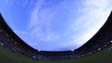 General View Stadium during the game Pachuca vs Toluca, corresponding to second leg of the great final of the Torneo Apertura 2022 of the Liga BBVA MX, at Hidalgo Stadium, on October 30, 2022.
<br><br>
Vista General del Estadio durante el partido Pachuca vs Toluca, correspondiente a la vuelta de la gran final del Torneo Apertura 2022 de la Liga BBVA MX, en el Estadio Hidalgo, el 30 de octubre de 2022.