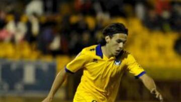 Carlos Expósito, en un partido con el Alcorcón.