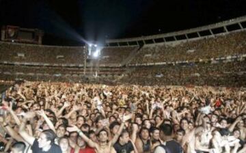 Rolling Stones en el Buenos Aires, estadio de River 1998.