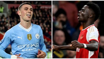 Arsenal y Manchester City buscarán, de la mano de sus individualidades, una victoria que los acerque al título de Premier League. Hombres como Saka y Foden serán clave.