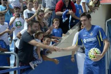 Stefan Scepovic con el Getafe.