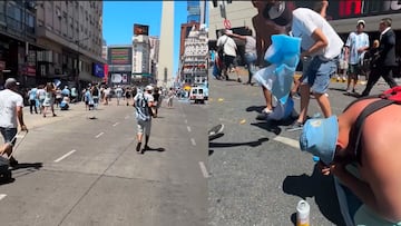 El video viral del festejo en las calles de Argentina tras el título en Qatar
