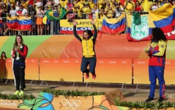 Lágrimas, oro y bronce para Colombia con Mariana y Ramírez