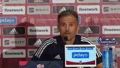 El lío con la traducción interminable al ucraniano de Luis Enrique: "Te voy a ayudar"