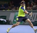 David Ferrer termina rompiendo el frontón de Gilles Simon