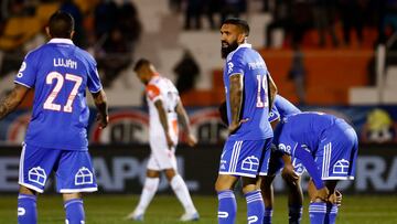 La U juega igual como visita que la que descendió en 1988